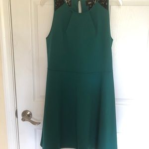 Target-Green dress with lace